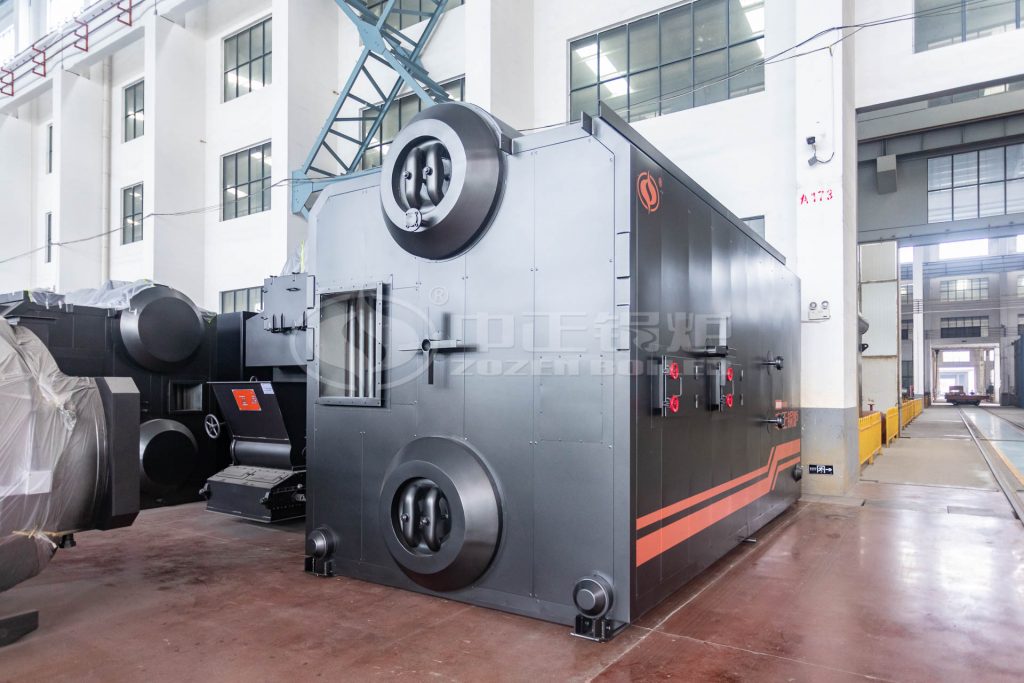 water tube steam boiler