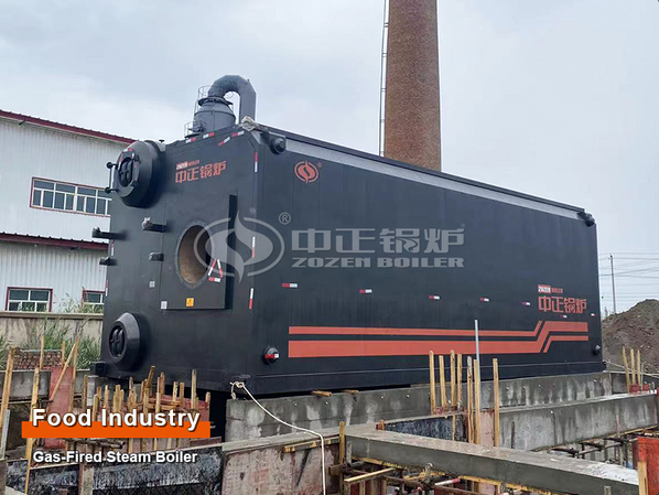 steam boiler in food industry