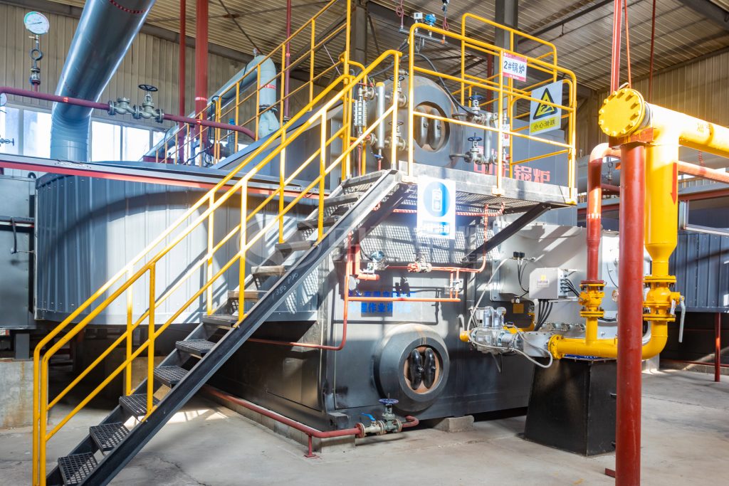 chemical factory boiler