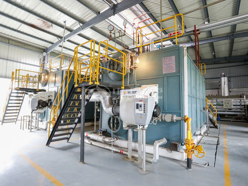 10 Ton SZL Biomass Fired Boiler For Food Factory Diesel Oil Fired Boiler