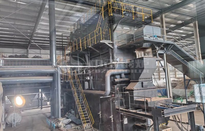 ZOZEN Reliable 15 Tph Reciprocating Grate Biomass Steam Boiler