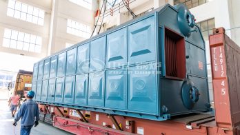 wood chip boiler