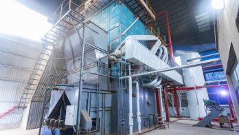 reciprocating grate boiler