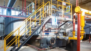 chemical factory boiler