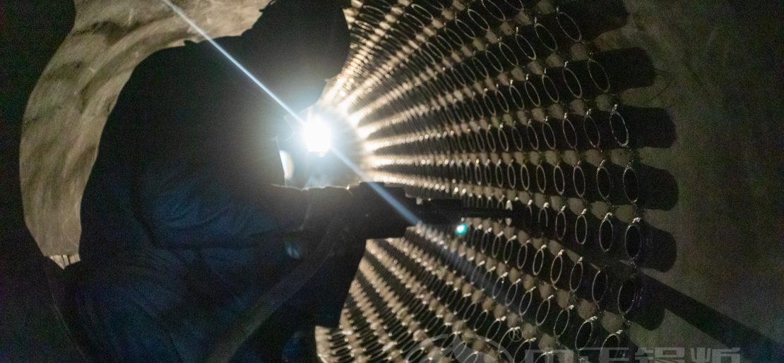 boiler machine in factory